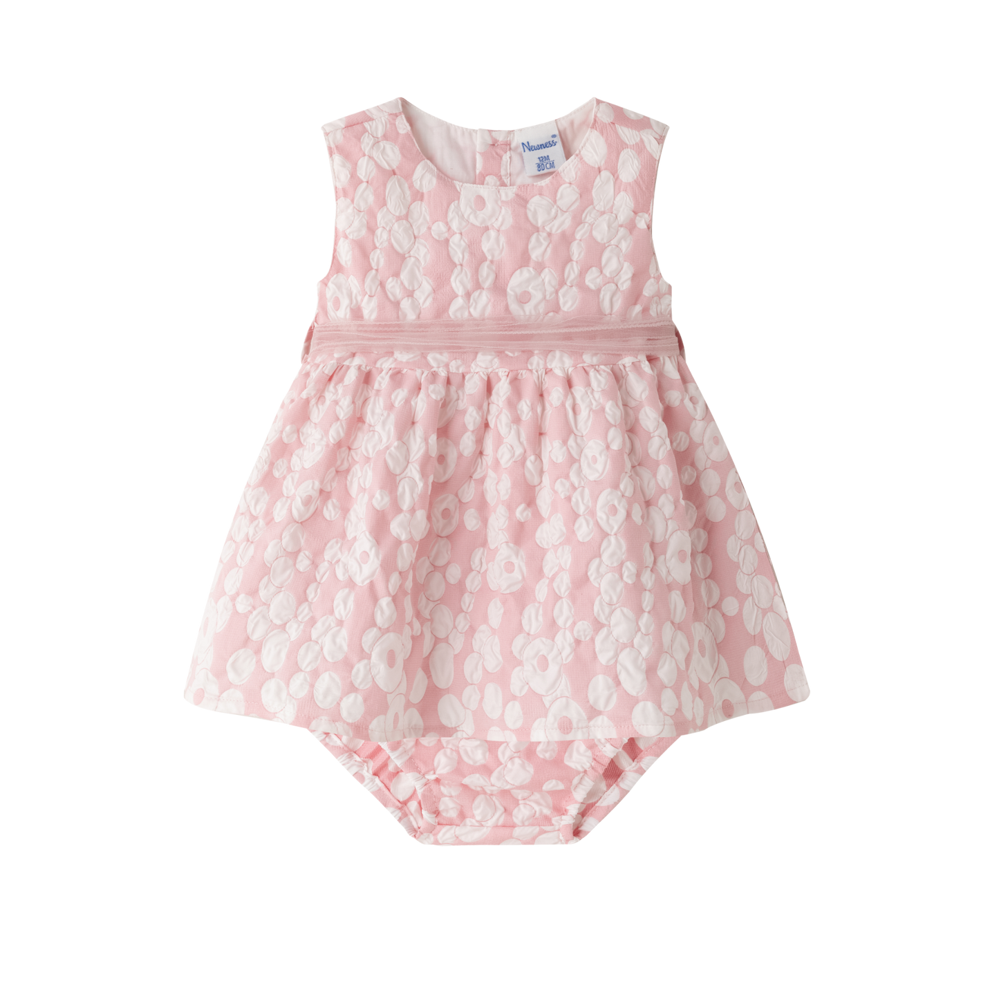 Jesusito rosa con tull ceremonia niña bebe 6-24 meses