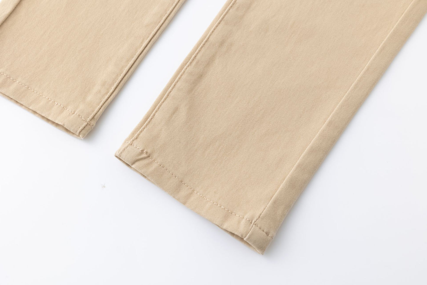 Pantalón vaquero largo niño, de cinco bolsillos, color BEIGE 3-9 años