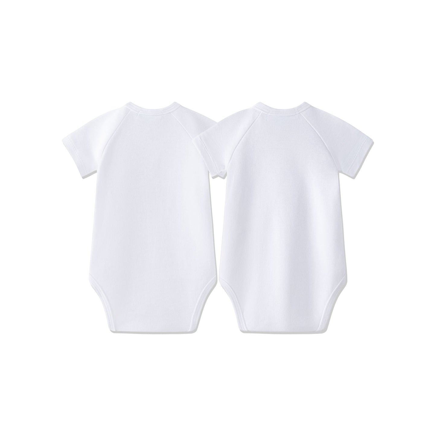 Pack 2 Bodies Cruzados Recién Nacido “I Love Papá & Mamá” 0-3 meses