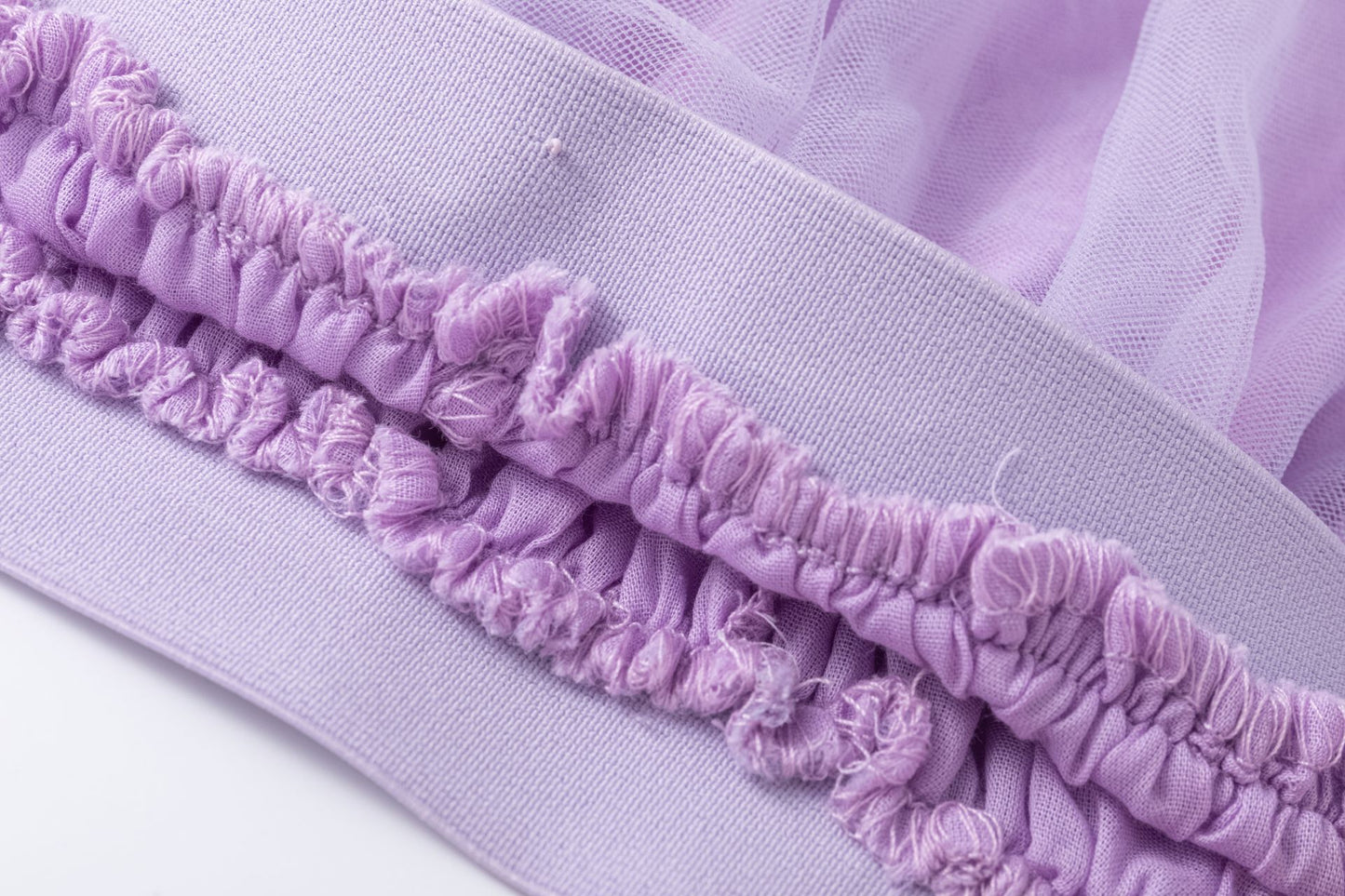 Falda de tul lila con cintura elástica niña | 2-6 años