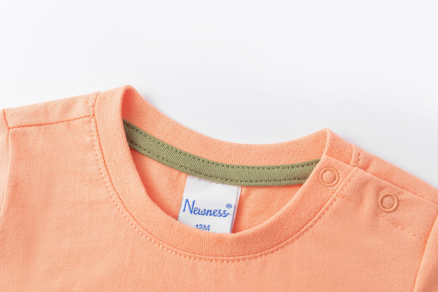 Camiseta manga corta niño bebe rabbit naranja