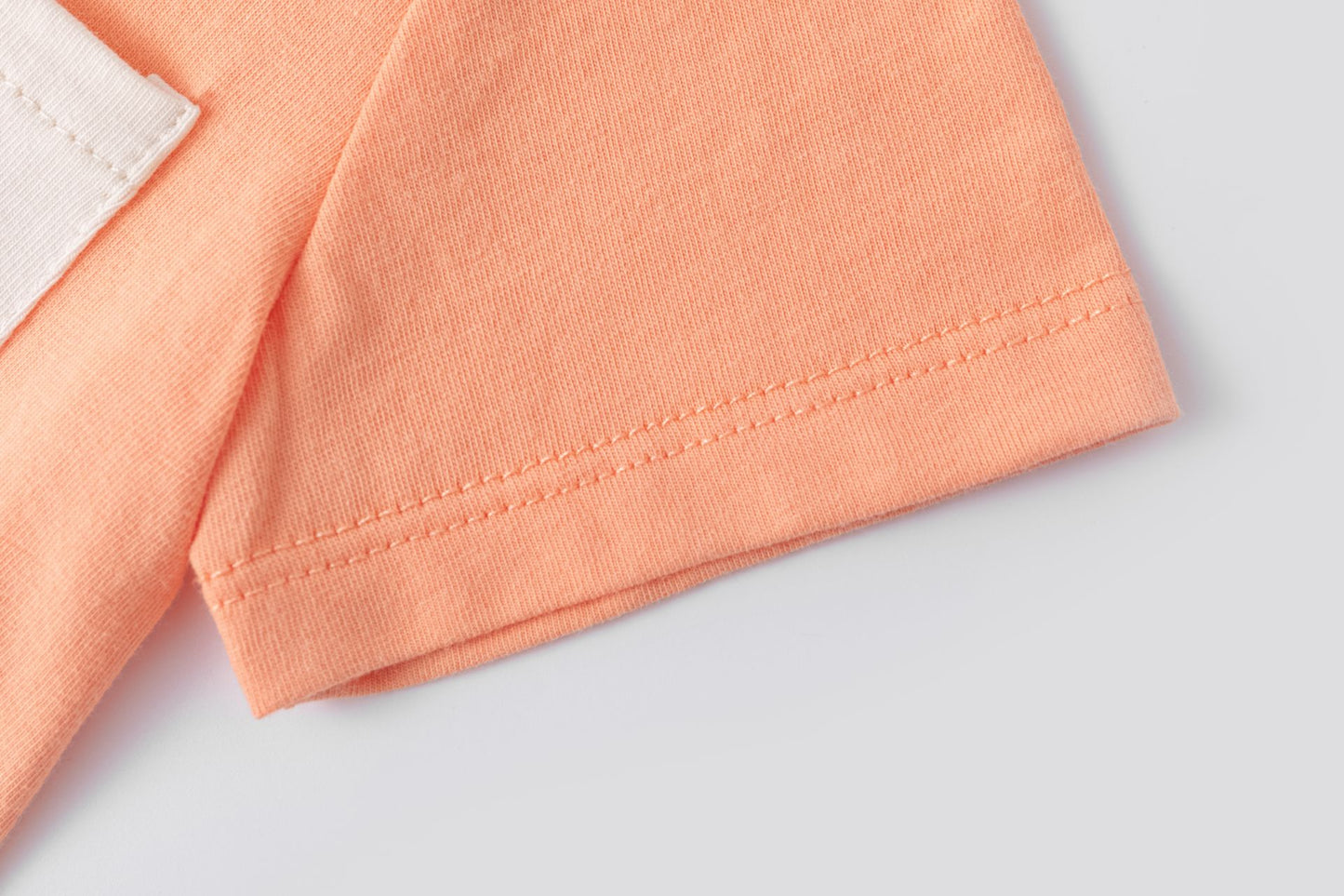 Camiseta manga corta niño bebe rabbit naranja