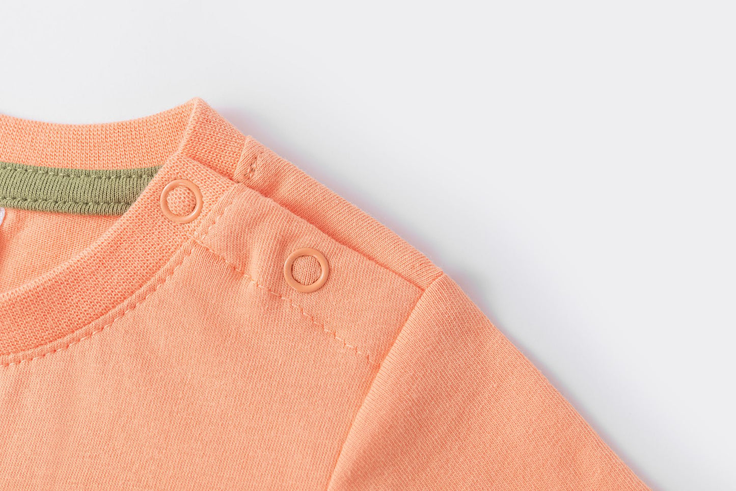 Camiseta manga corta niño bebe rabbit naranja