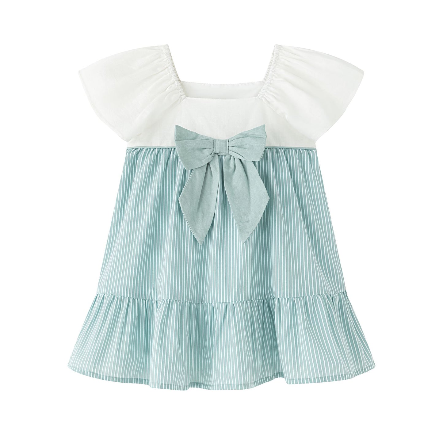Vestido de fiesta de niña. Con detalle de lazo en la espalda 3-10 años