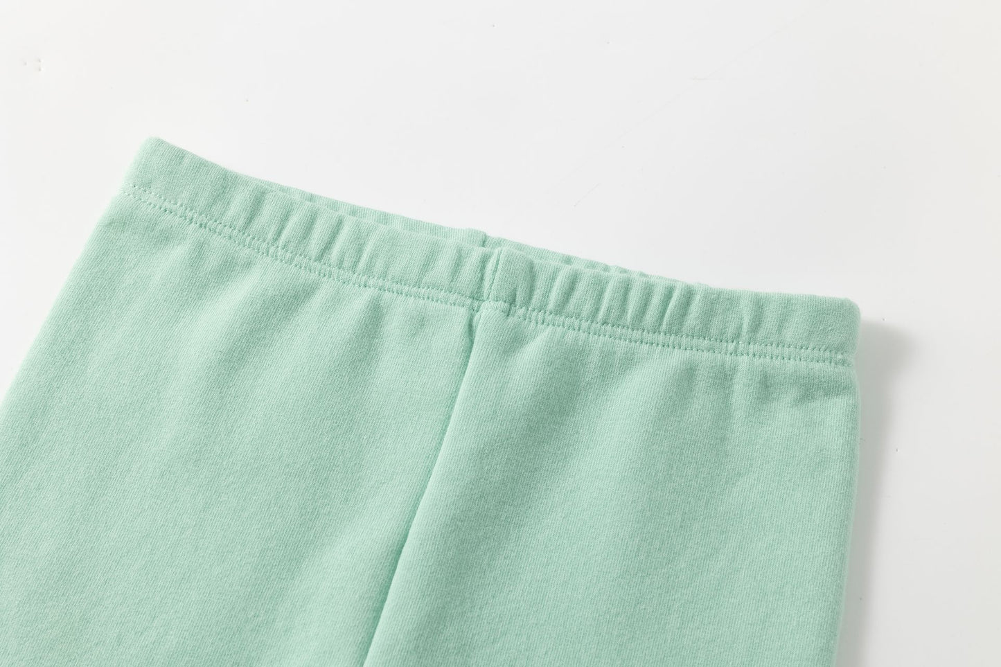 Jegging bebé niña verde con volante y flores 🌸🦋- BGI65510