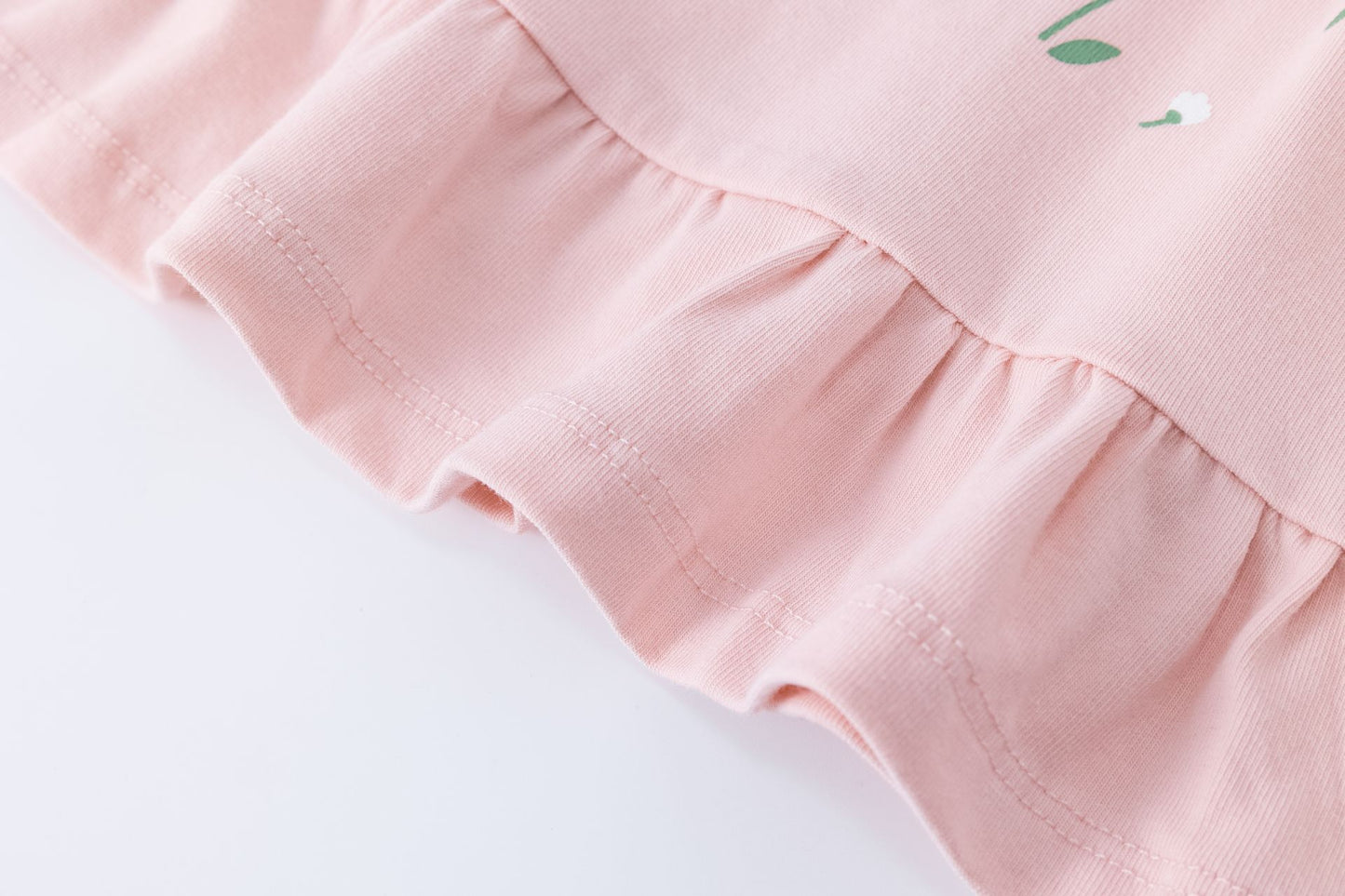 Camiseta bebé niña rosa manga larga con flores glitter y tul 🌸✨ - BGI65515