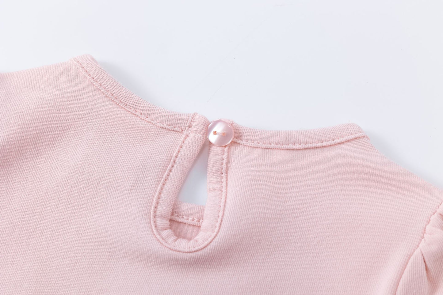 Camiseta bebé niña rosa manga larga con flores glitter y tul 🌸✨ - BGI65515