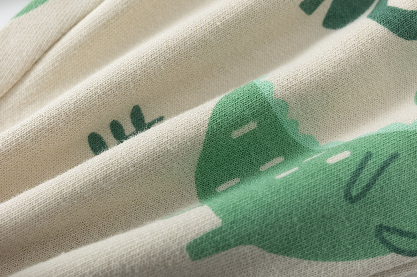 👶🦖 Pantalón deportivo bebé niño afelpado dinos | Camel 6-24M -BBI65011