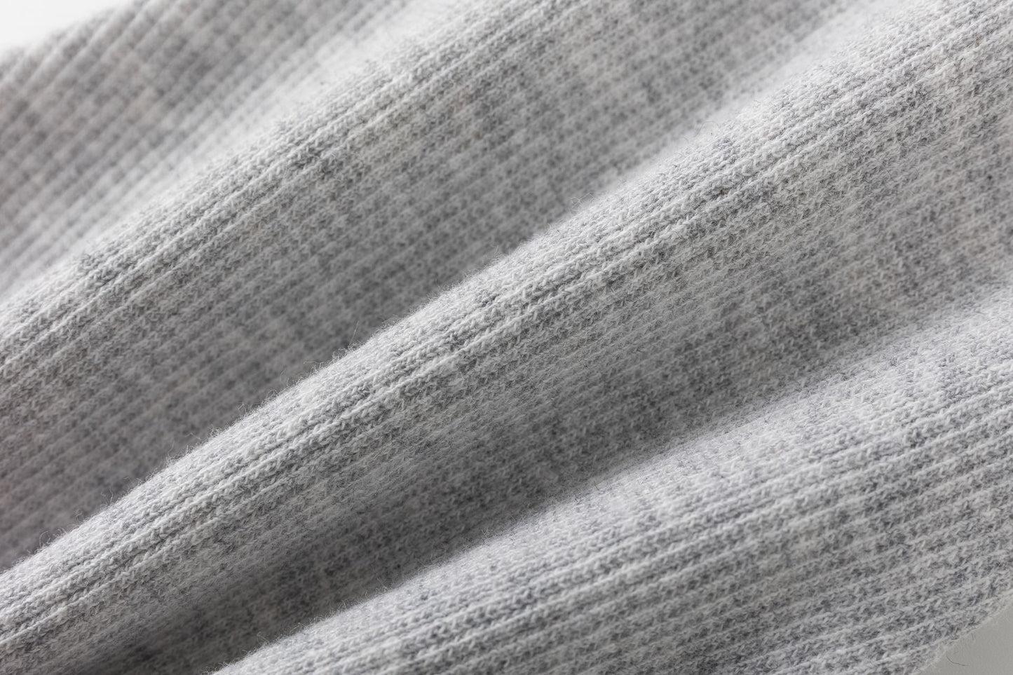 👶 Pantalón largo canalé gris bebé niño/niña con cintura elástica | 6-24M - BGI65534