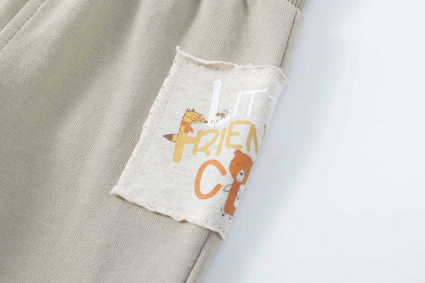 Conjunto Bebé Niño – Sudadera Felpa con Animales y Pantalón Largo Afelpado (6-24M) 🦊🌲 BBI65022
