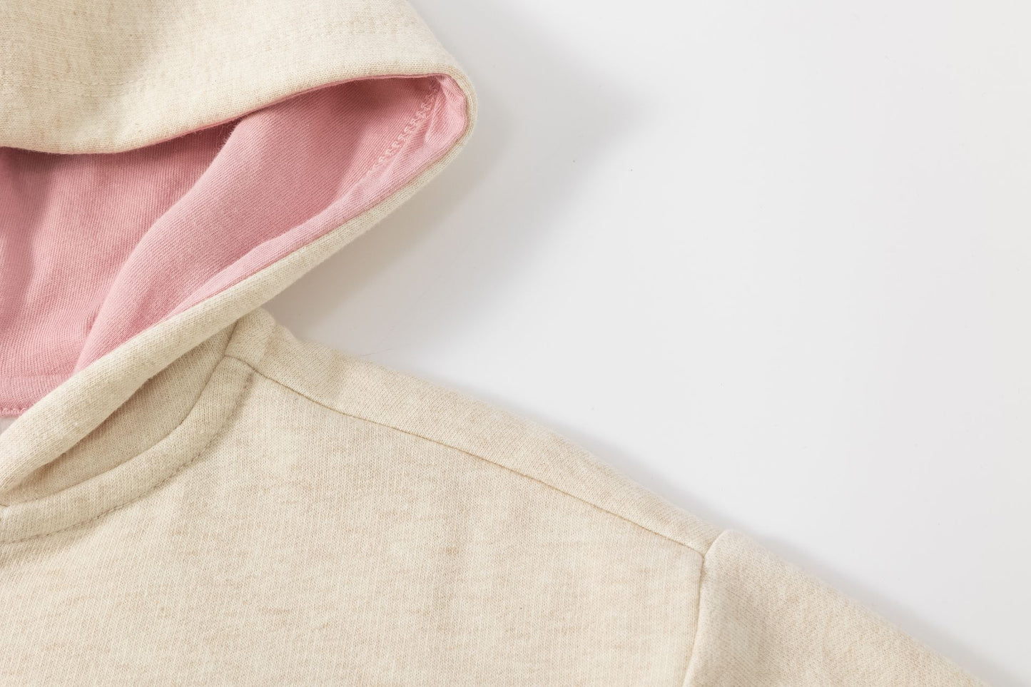 Chaqueta afelpada niña crudo con orejitas 🐻 2-6 años