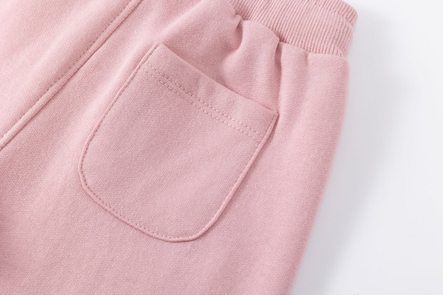 Pantalón Culotte afelpado rosa niña 2-6 años 🌸