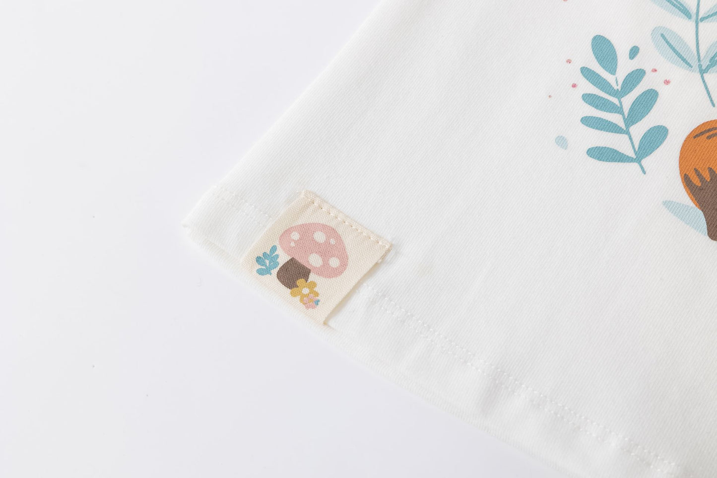Camiseta Manga Larga Niña – Volantes en Hombros y Zorrito Feliz (2-6 años) 🦊✨