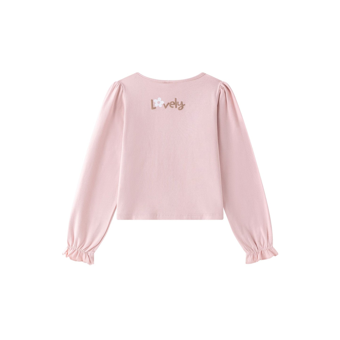 Camiseta Manga Larga Niña – Puños Elásticos y Detalles Divertidos (2-6 años) 🌸 JGI65757