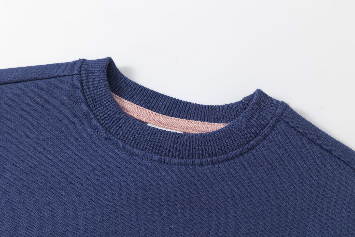 Sudadera niña marino con corazones en relieve | 2-6 años