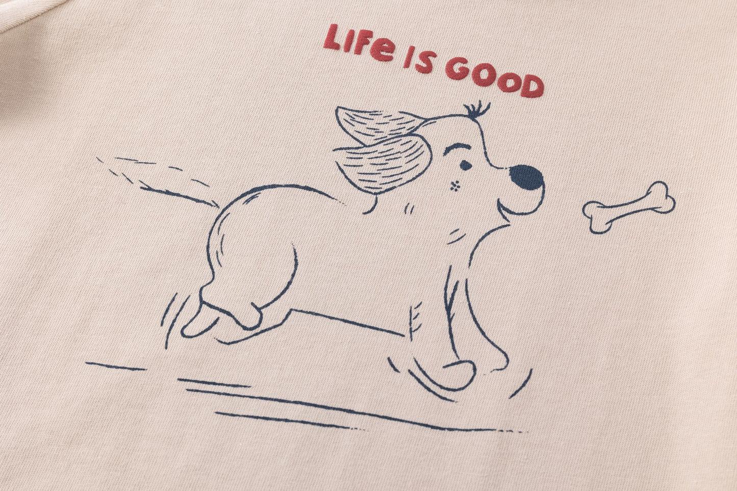 Camiseta niño manga larga beige con gráfico de animalitos | 2-6 años