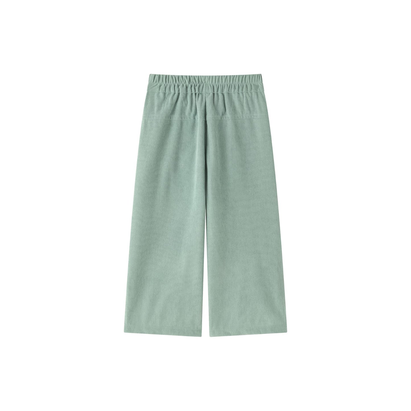 Pantalón Culotte Niña de Micropana – Bolsillos Delanteros y Etiqueta (2-6 años) 💚