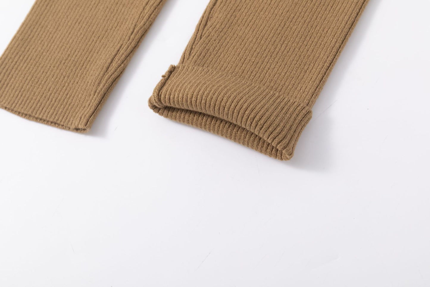 Legging Punto Rib Niña – Cintura Elástica (2-6 años) 🤎