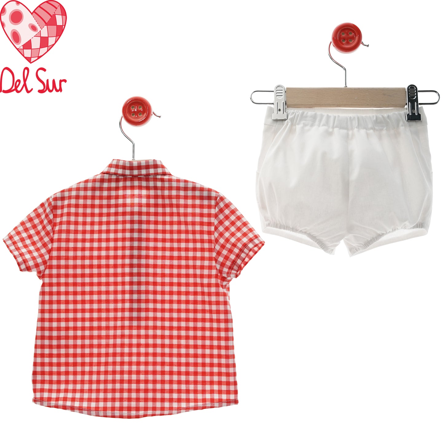 Conjunto camisa y pantalón bebe Familia Cuba DEL SUR