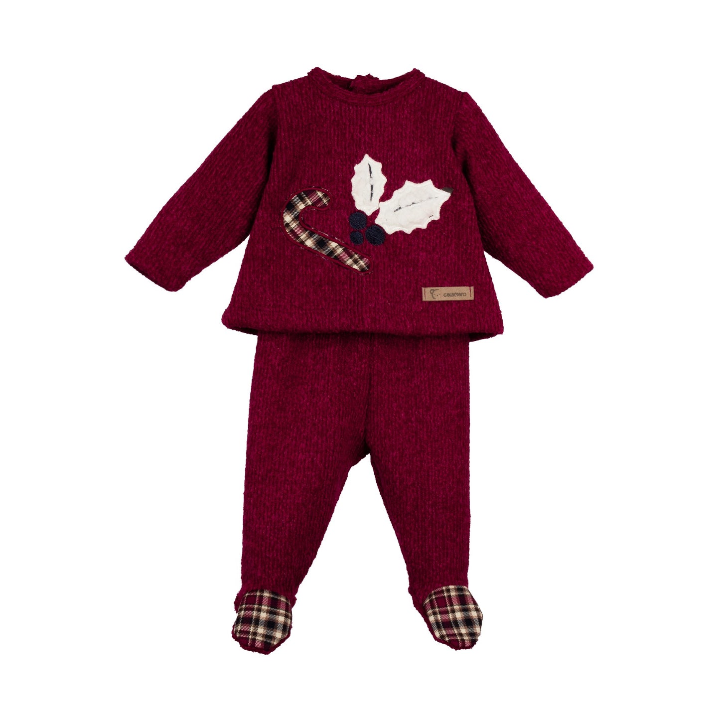 Conjunto bebé Polaina recién nacido Miño Calamaro 🎄 | 1 y 3 meses