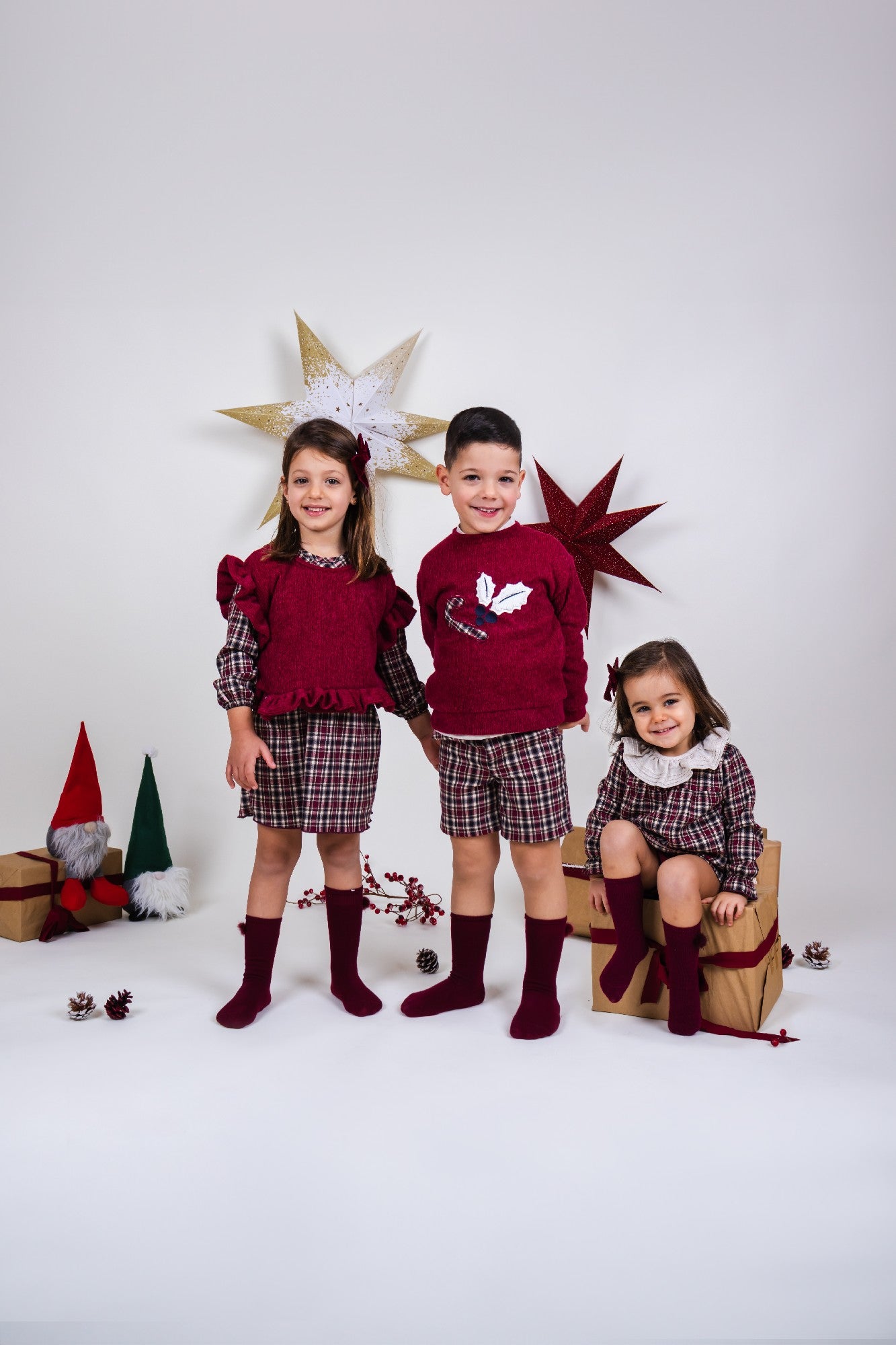 Conjunto bebé 3 piezas Miño Calamaro 🎄 | Niño 1-36 meses