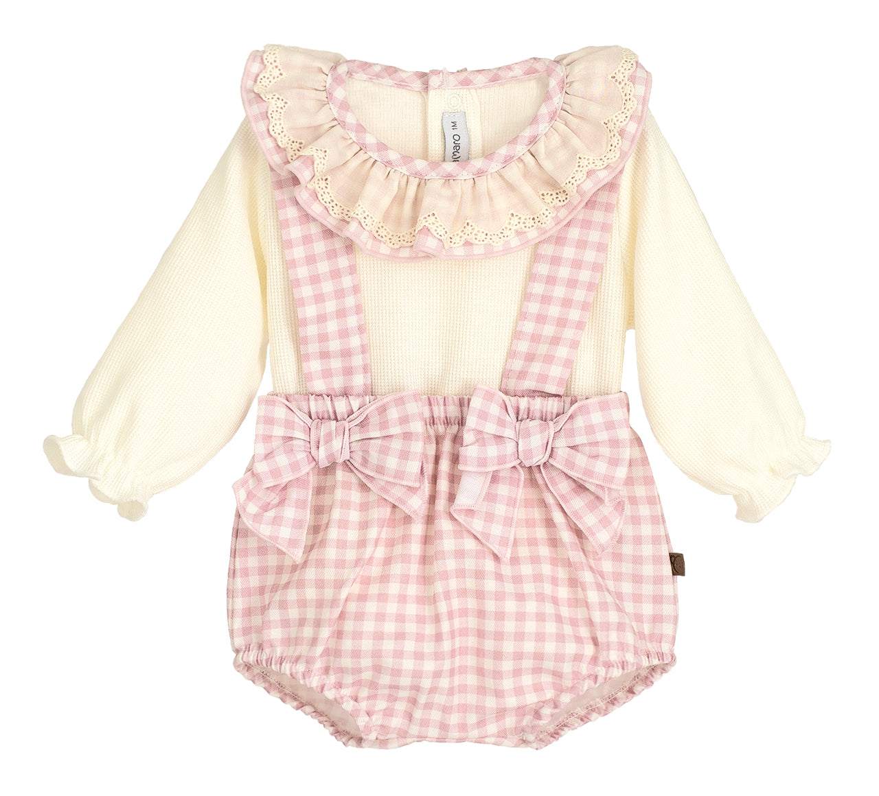 Conjunto Pololo Berg Rosa Calamaro | Bebé Niña 1-36 Meses