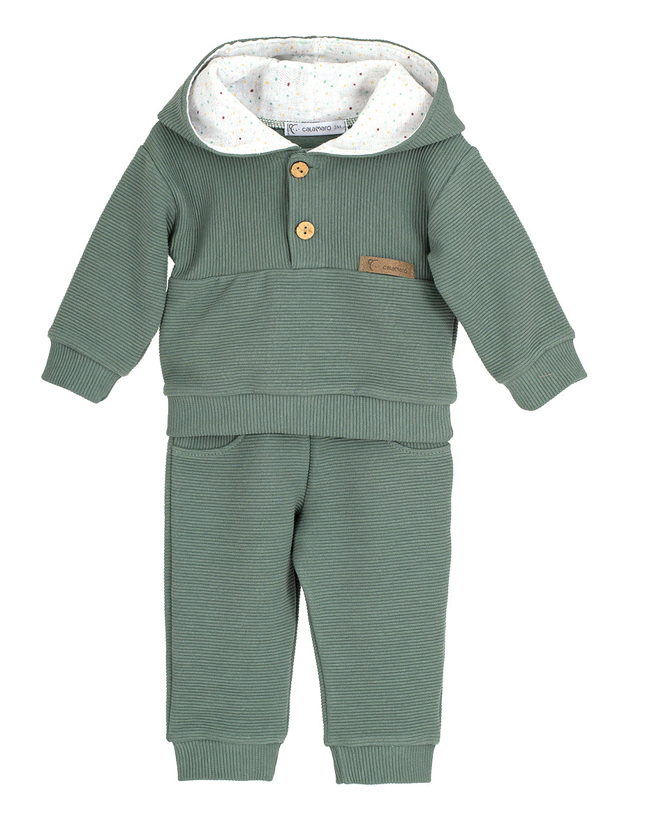 Conjunto Sport Céfiro niño verde – Calamaro (6 meses a 6 años)