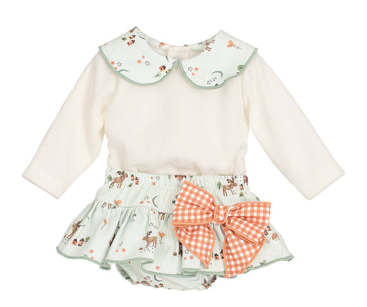 Conjunto Pololo Simún bebé niña Calamaro 1-36 meses