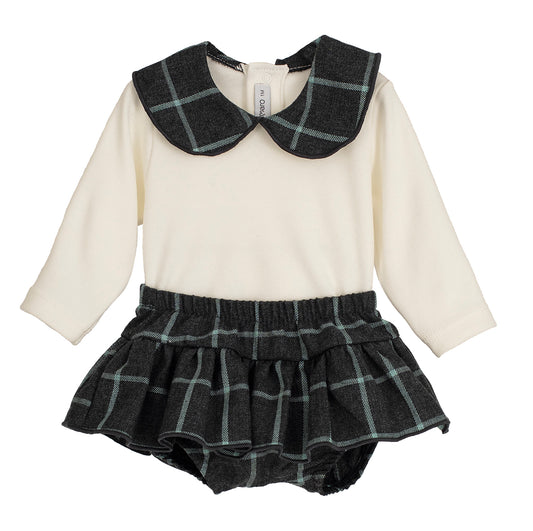 Conjunto Pololo Zonda Calamaro niña | 100% algodón | 1-36 meses