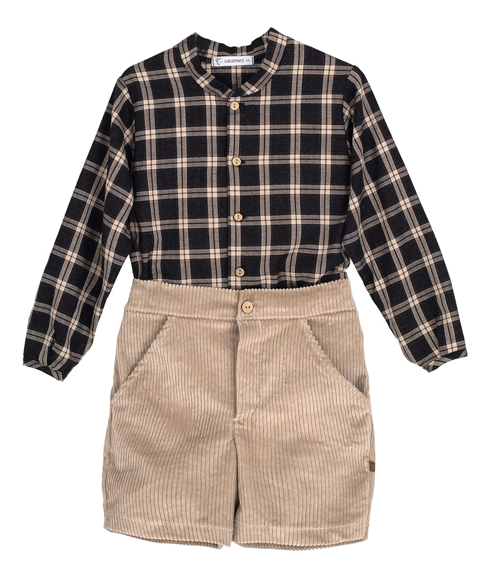 Conjunto Pantalón Tramontana Niño 3-6 Años – Calamaro 100% Algodón