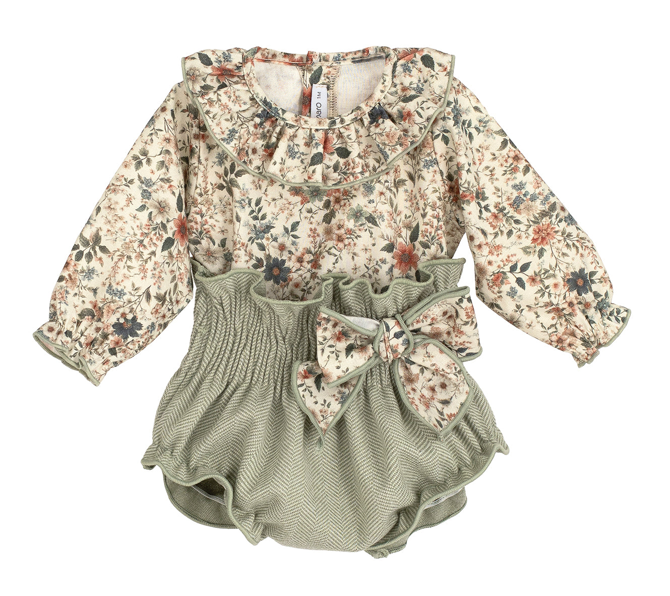 Conjunto Pololo Excellentt Bise Niña 1-36 Meses | Calamaro