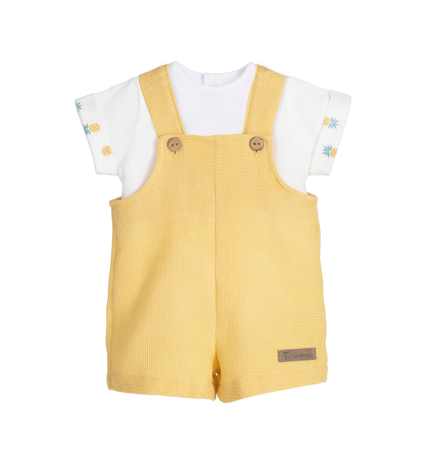 Conjunto con peto bebé Colección Gaya Calamaro 1-36 meses