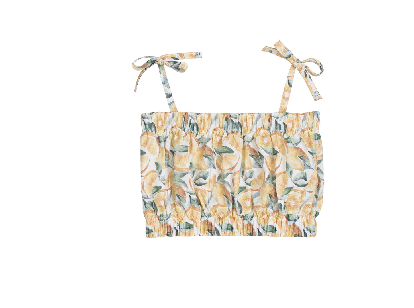 Conjunto niña Indore estampado cítricos 3-10 años