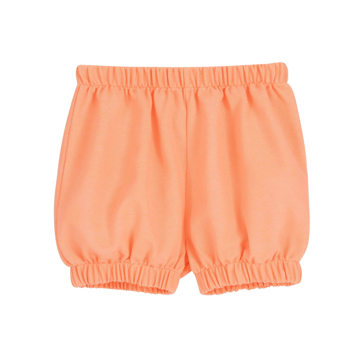 Conjunto niña top y pantalón cuadros naranja Familia Baño Calamaro 3-6 años