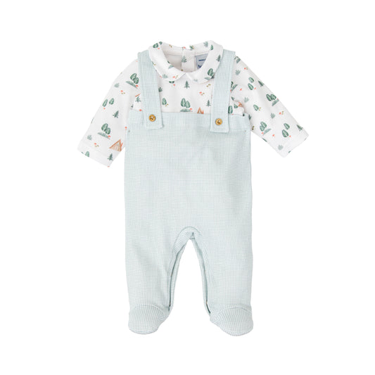 Pelele enterizo bebé Babidú Refugio – Apertura delantera 1-6 meses