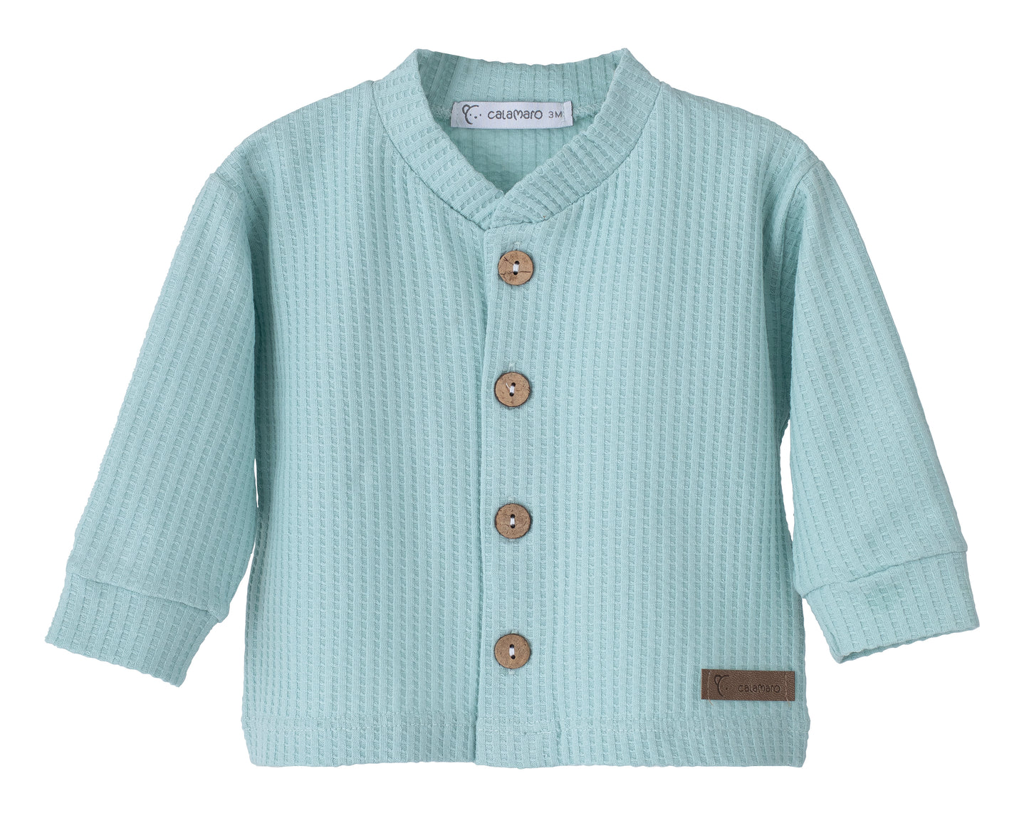 Chaqueta rodas mint básica bebé Calamaro 3-36 meses