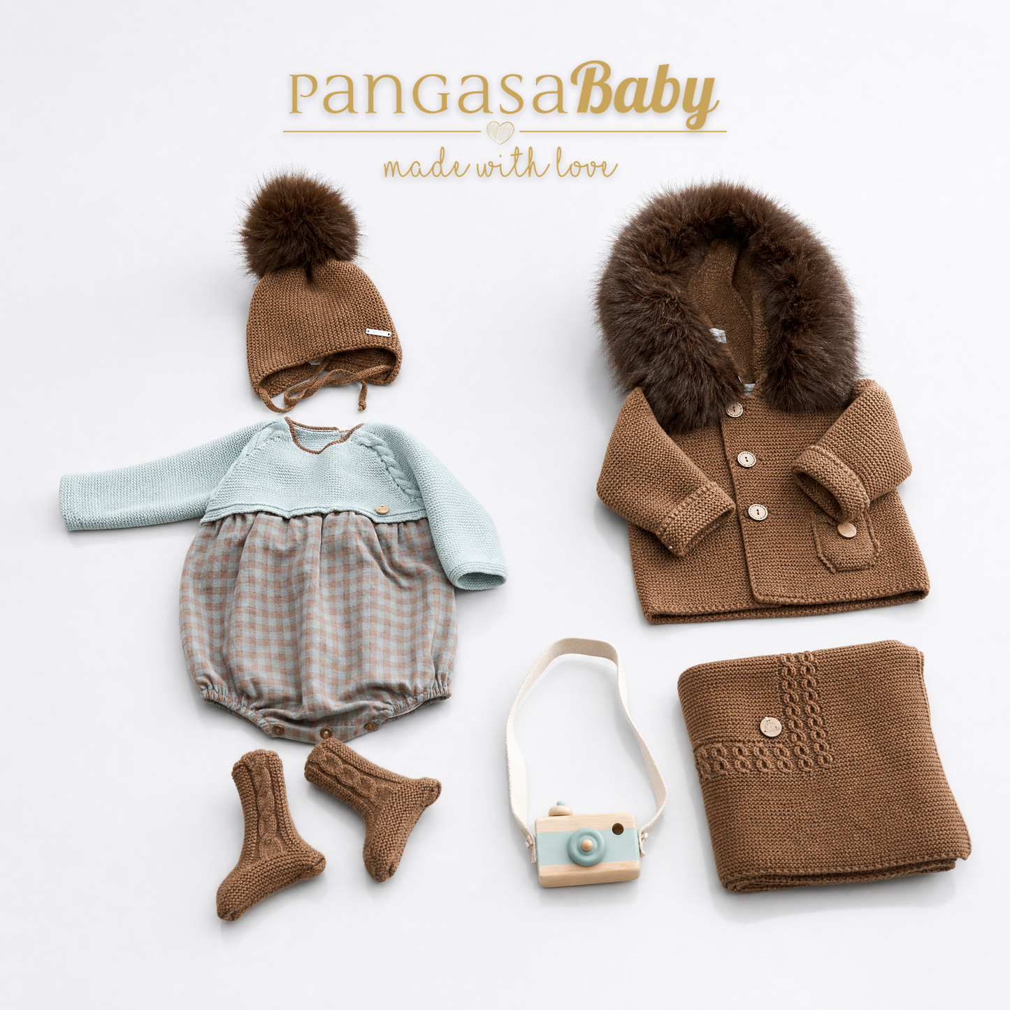 PELELE VICHY MINT 1-12 meses pangasa baby