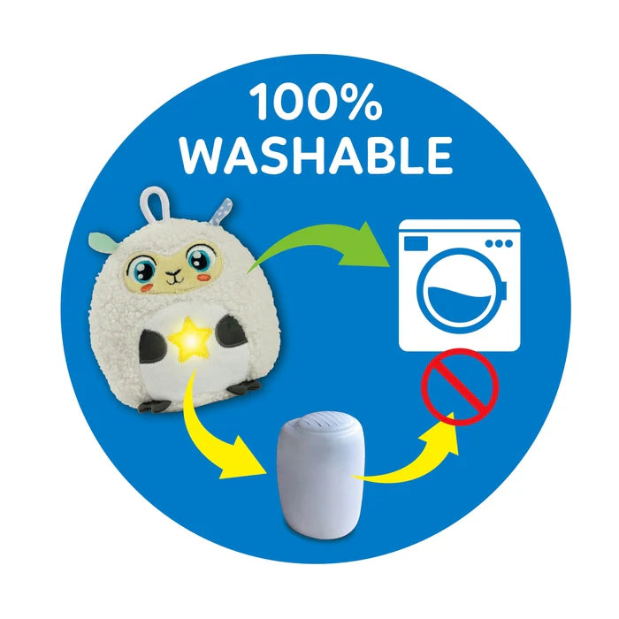 Ovejita Brillante – Luz Nocturna y Peluche Relajante 0m+ | Twinkle Twinkle