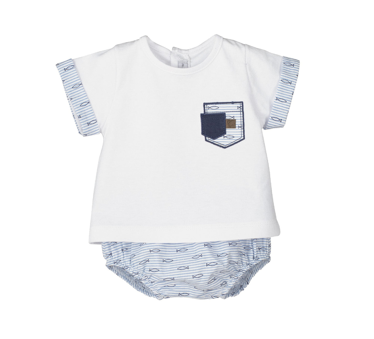 Conjunto Pololo Álsine Calamaro | Niño 1-36 Meses Cómodo y Elegante