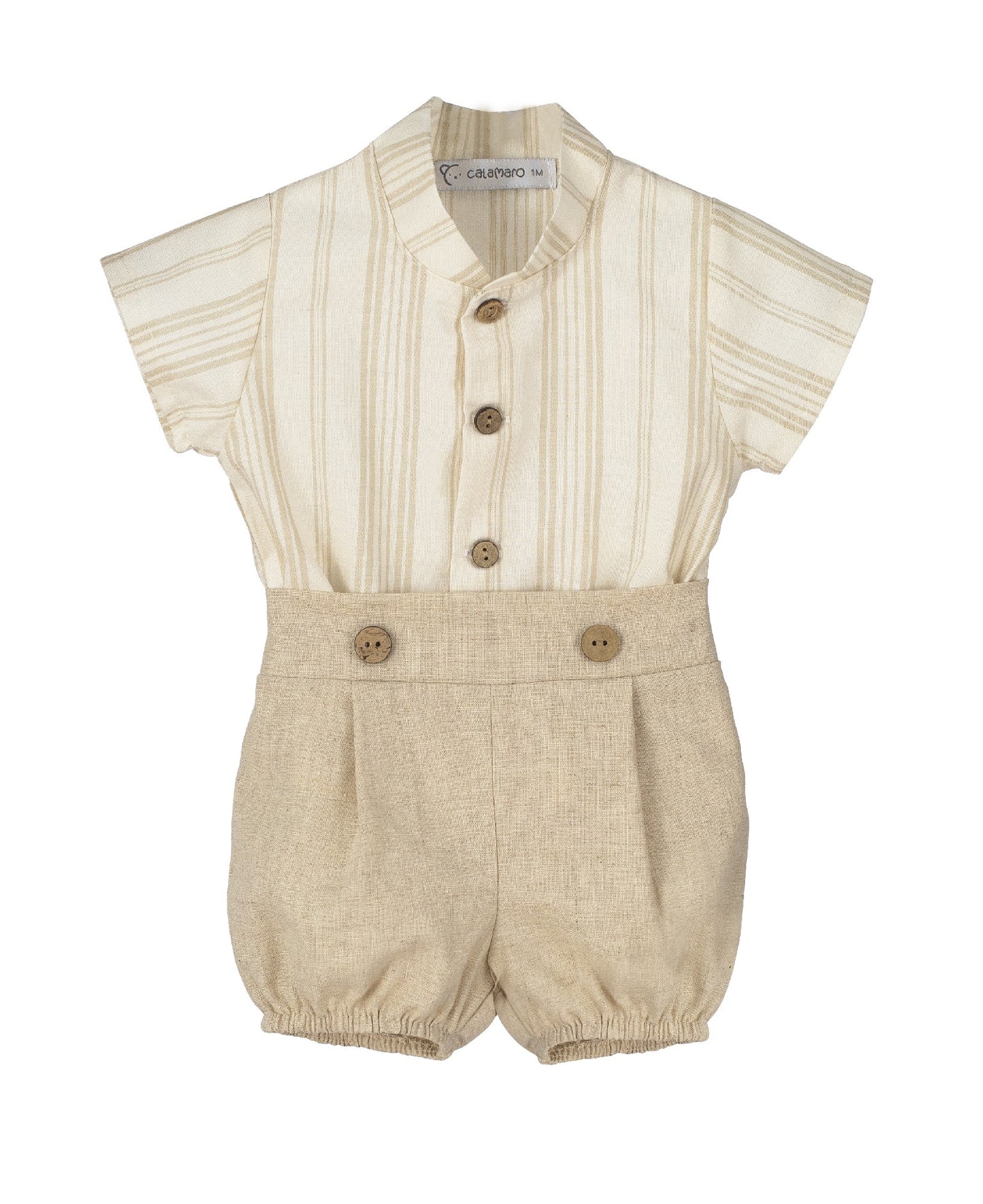 Conjunto Pantalón Ajedrea Calamaro | Bebé Niño 1-24 Meses Ceremonia