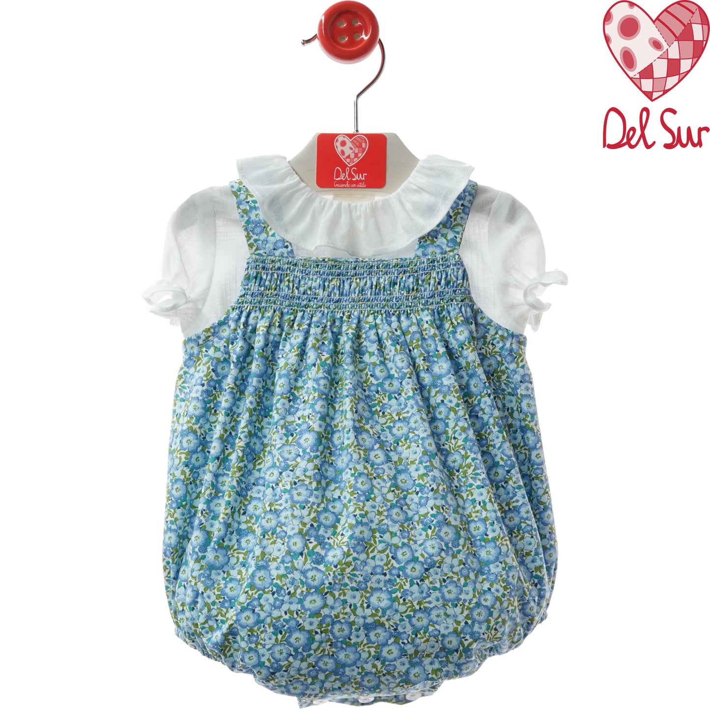 Conjunto bebé ranita con camisa Familia Ravena Del Sur 1-36 meses