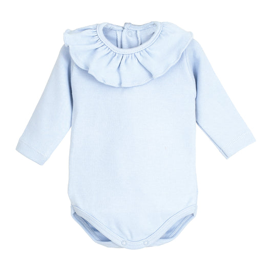 Body Titán Elas Calamaro – Cuello volante celeste 1-36 meses