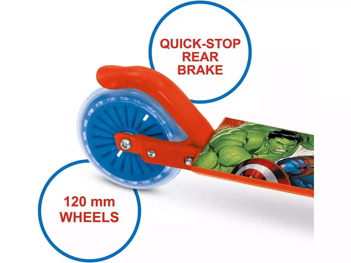 PATINETE ALUMINIO Avengers 60X10X21CM