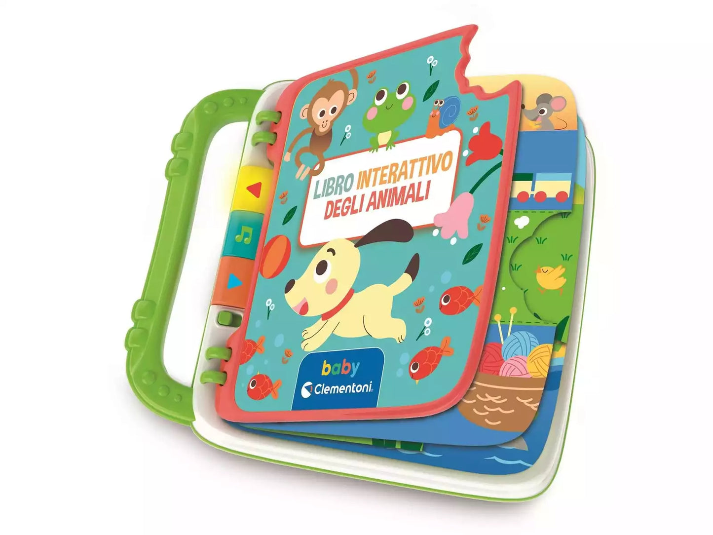 Libro Interactivo Cucú Amigos Animales 📚🐾 Baby Clementoni –(+12 meses)