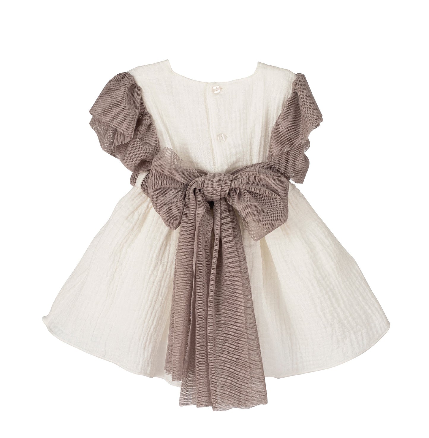 Vestido Bergamota calamaro niña 3-6 años ceremonia