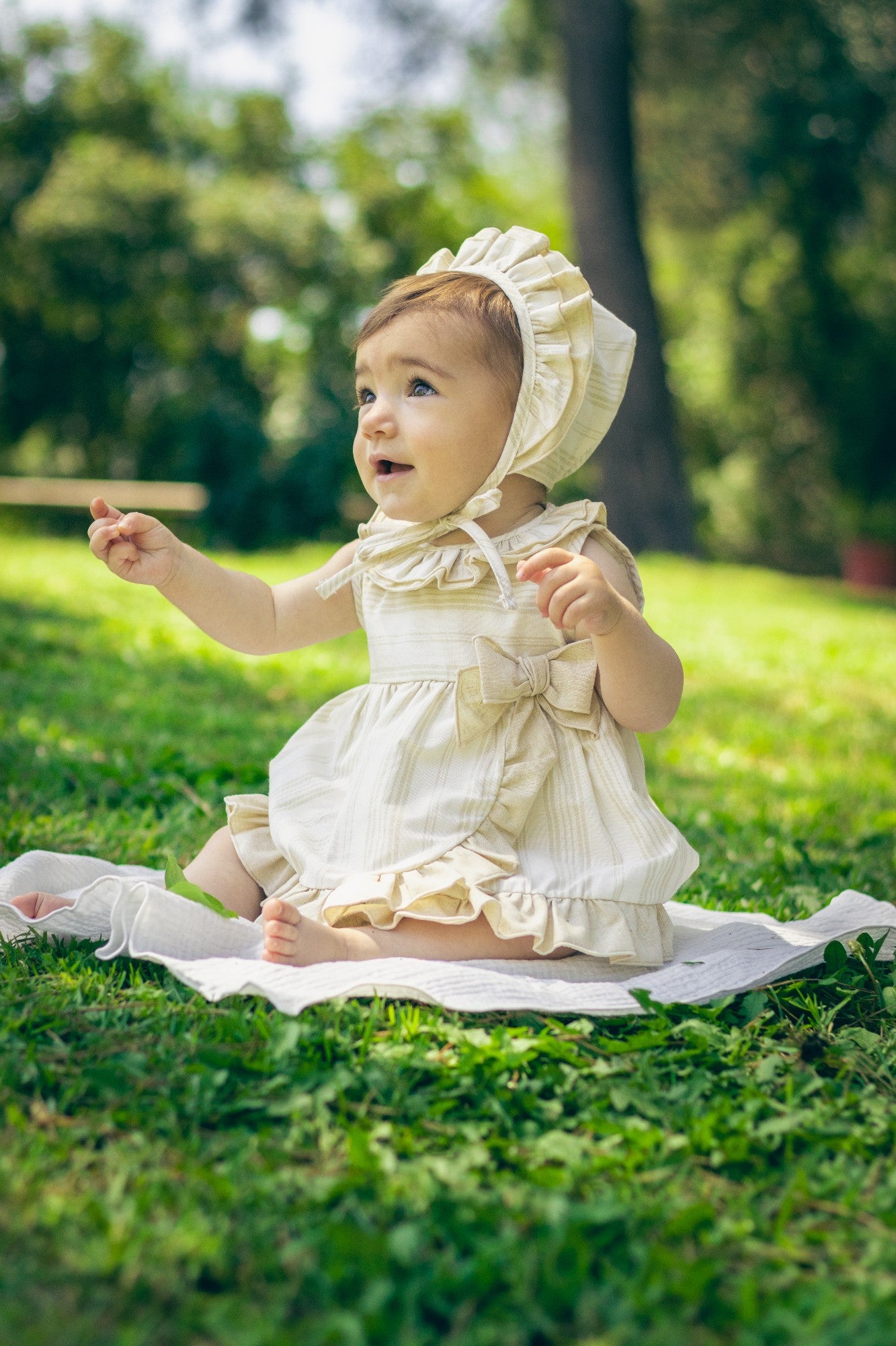 Vestido Espirulina Ceremonia Calamaro | Niña 3-6 Años Elegante