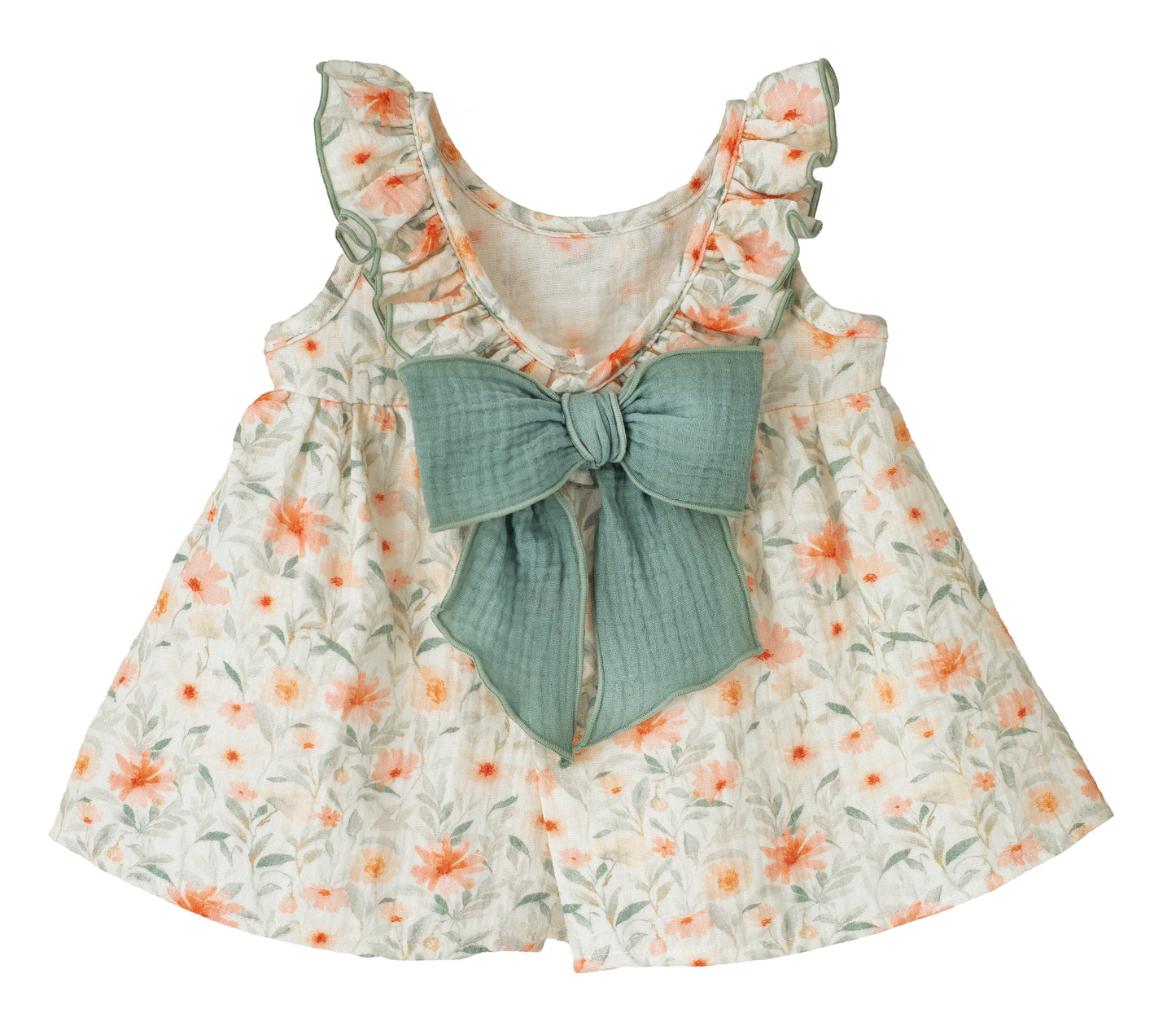 Vestido bebe Subiyán calamaro 6-24 meses