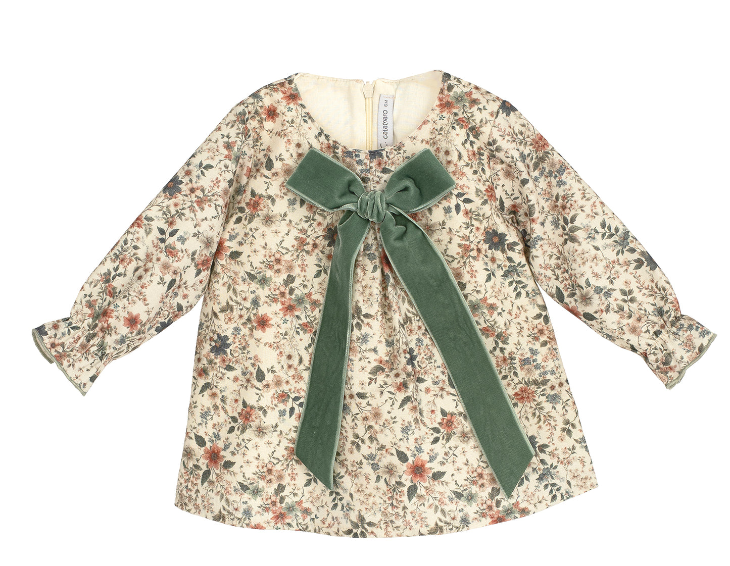 Vestido Excellentt Bise Bebé y Niña 6 Meses-6 Años | 100% Algodón Calamaro