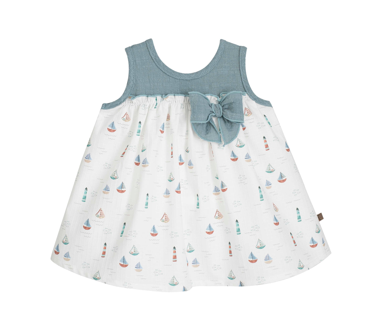 Vestido Yanam con estampado marinero bebé y niña
