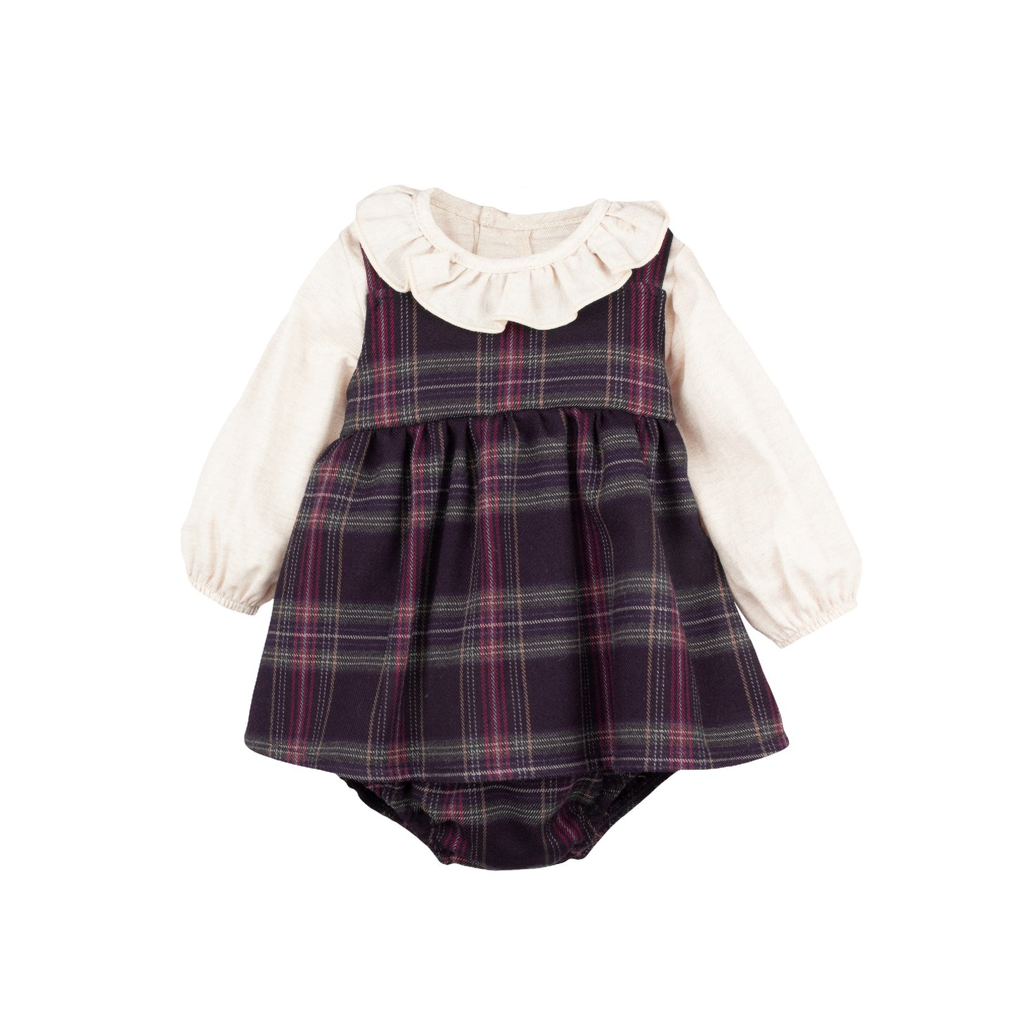 Jesusito 3 piezas Salor Calamaro bebé niña 1-36 meses | Colección Navidad